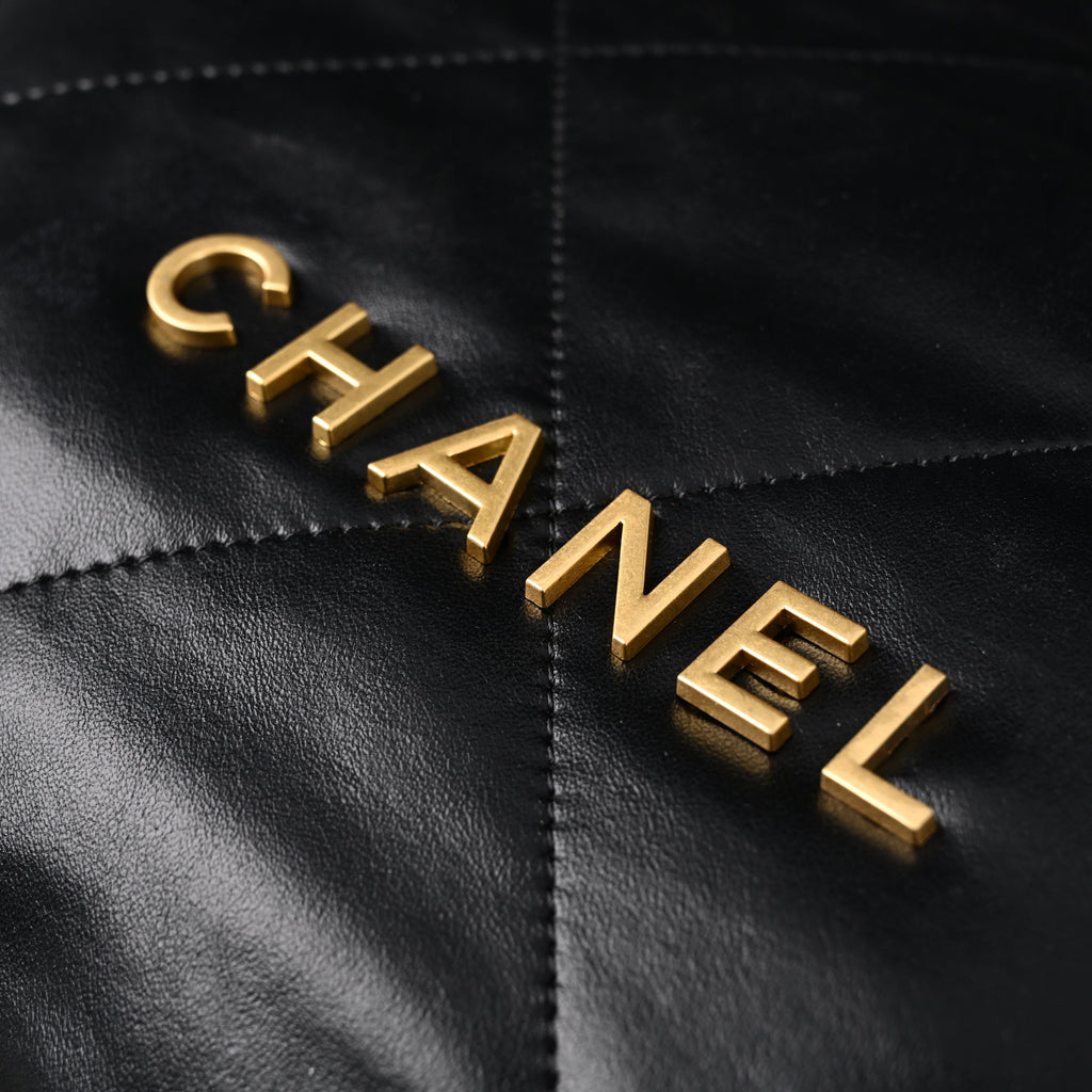 Chanel 19 Flap Bag – Black Quilted Lambskin with Gold & Ruthenium Hardware